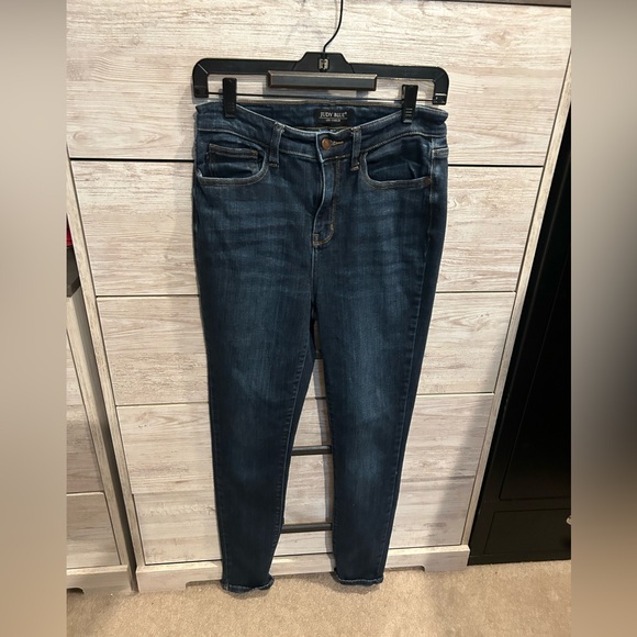Judy Blue Denim - Judy Blue skinny jeans for women dark wash 7/28